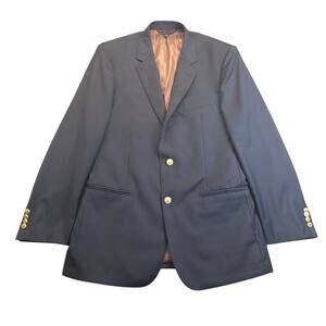 Baroni Blazer 42L‎ Super 150's Excellent Condition Dark Navy Suit Jacket